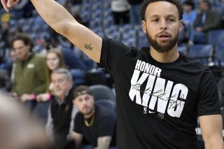 Stephen Curry figure parmi les pré-sélectionnés pour les JO 2024. KEYSTONE/AP/Brandon Dill
